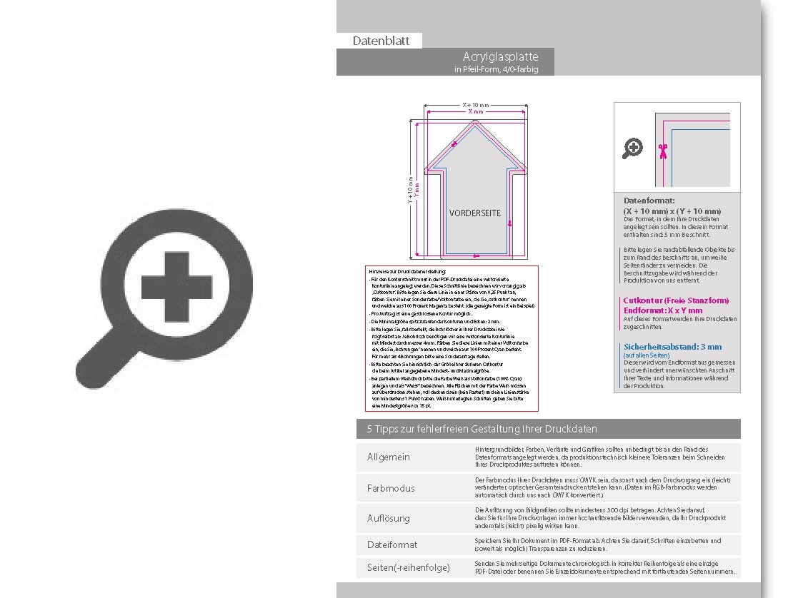 Product Bild acrylglasplatte_in_pfeil-form_konturgefr__st___einseitig_4_0-farbig_bedruckt
