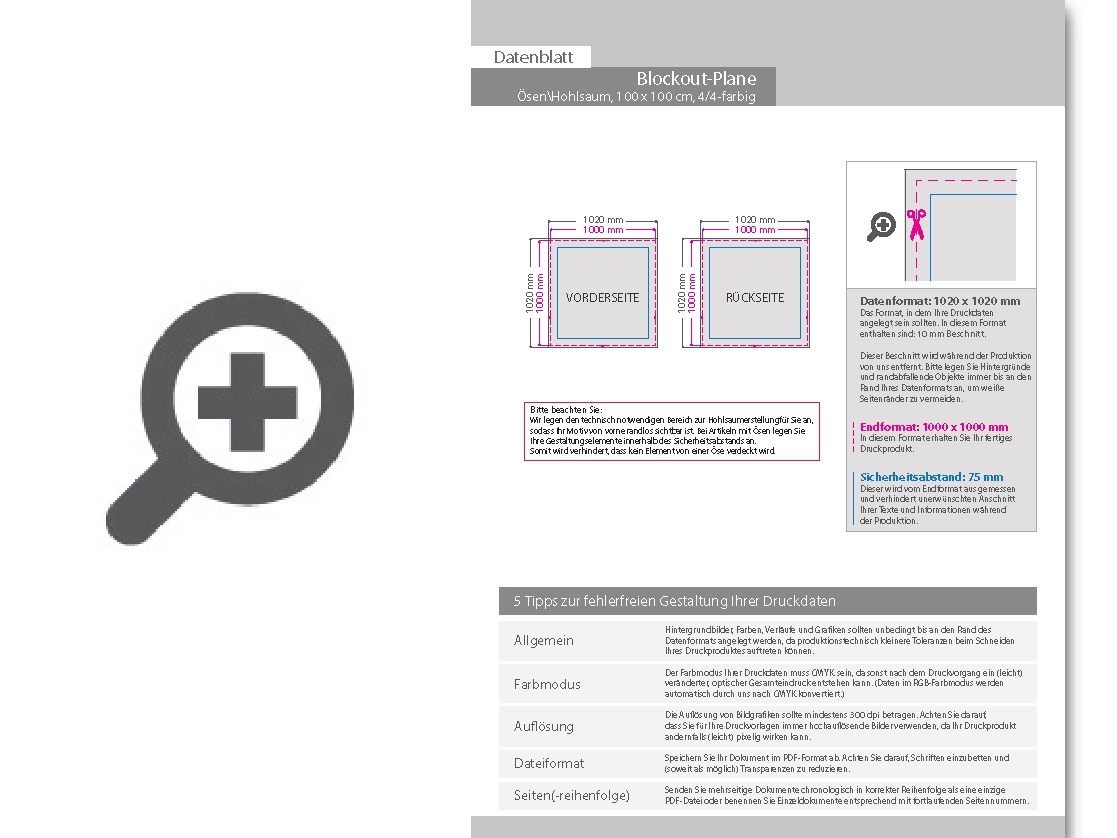 Product Bild hochwertige_blockout-plane_100_x_100_cm__4_4-farbig_bedruckt__hohlsaum_links_und_rechts_(durchmesser_hohlsaum_3_0_cm)