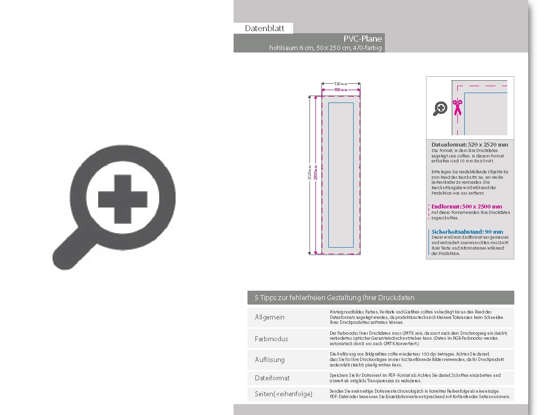 Product Bild hochwertige_pvc-plane_50_x_250_cm__4_0-farbig_bedruckt__hohlsaum_oben_und_unten_(durchmesser_hohlsaum_6_0_cm)